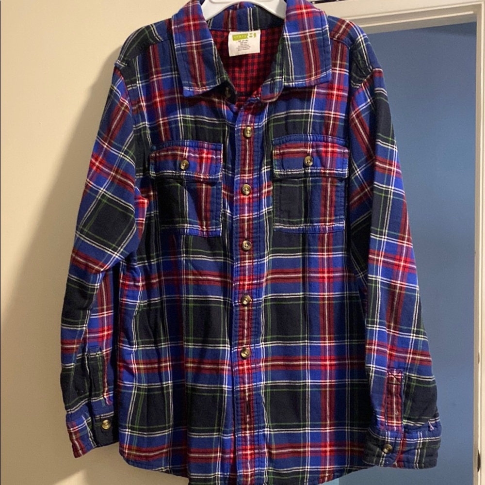 Crazy 8 Multicolor Checkered Shirt